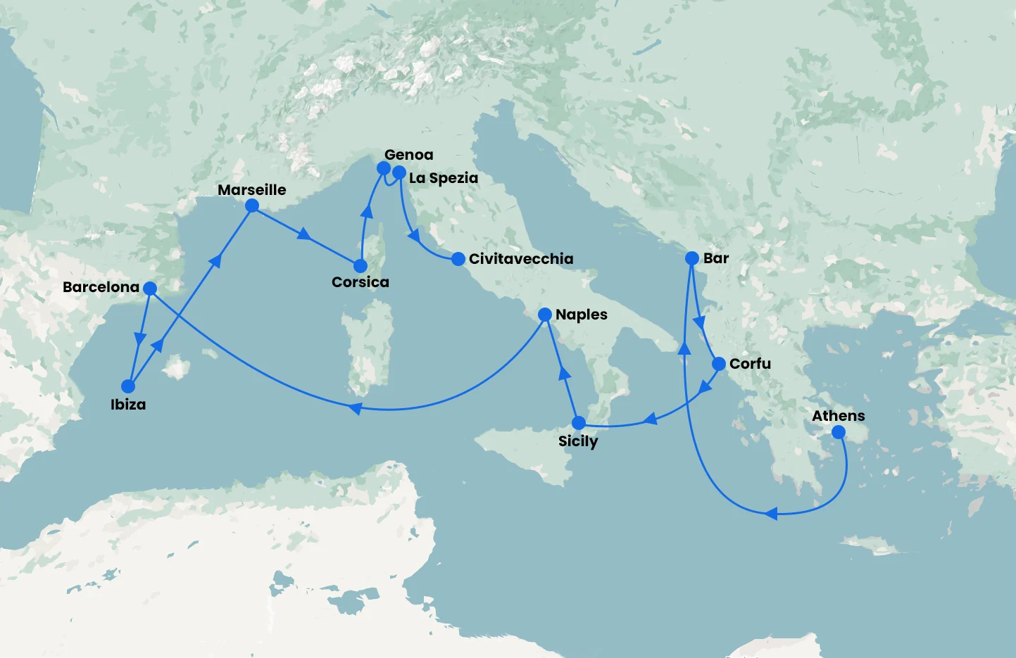 Ancient Explorer - Athens to Rome - with Sun Princess